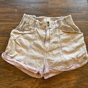 We The Free Baggy Pink Shorts